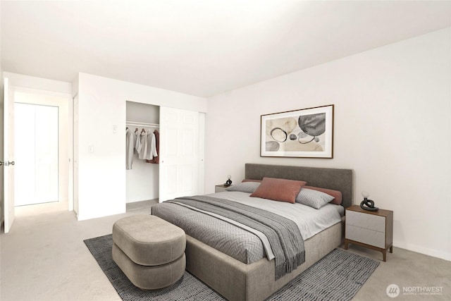 10501 8th Ave NE Unit 334, Seattle, WA 98125 - carpeted bedroom with a closet