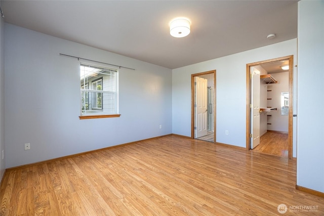 2460 Pine Dr, Ferndale, WA 98248 - unfurnished bedroom with light wood-style flooring