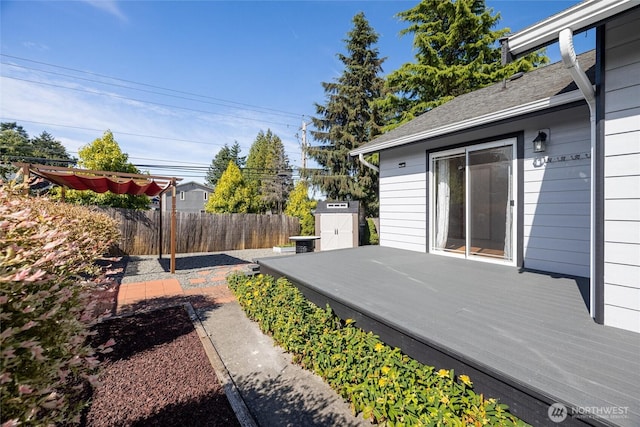 2460 Pine Dr, Ferndale, WA 98248 - view of patio / terrace featuring a wooden deck