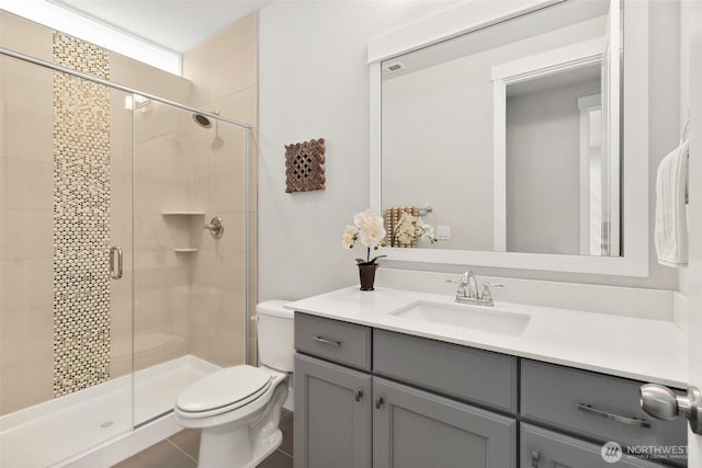305 Field Pl SE, Renton, WA 98059 - bathroom featuring vanity and a shower stall
