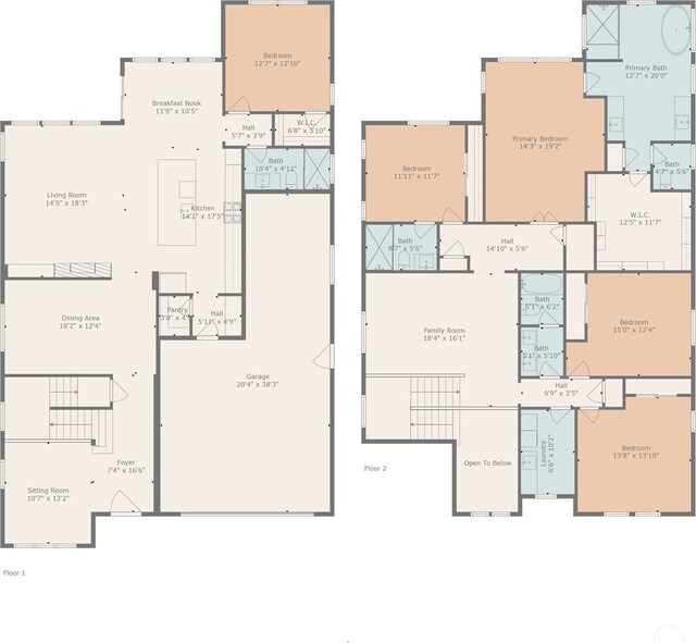 305 Field Pl SE, Renton, WA 98059 - view of room layout