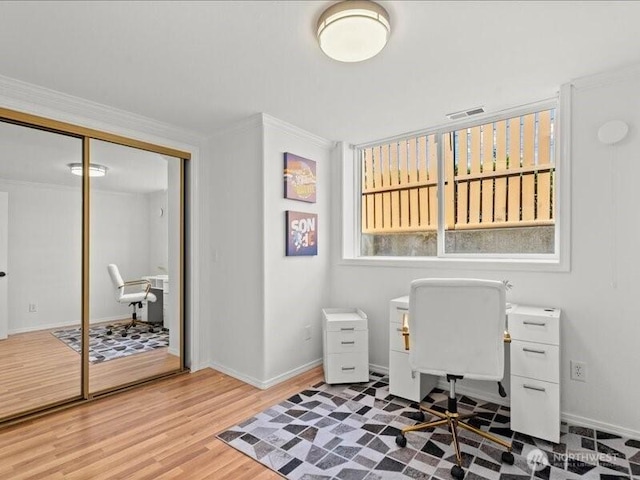 3601 S Spokane St Unit 1-1, Seattle, WA 98144 - office featuring light wood-type flooring and baseboards