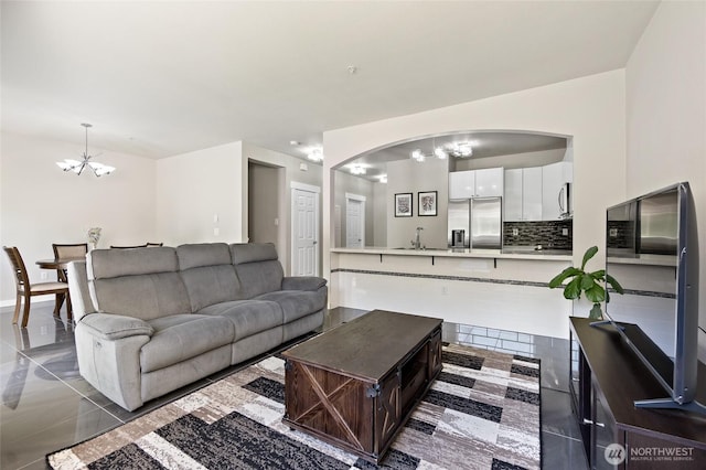 14335 Simonds Rd NE Unit A305, Kirkland, WA 98034 - living area with a chandelier