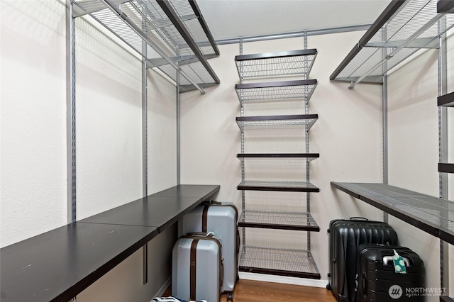 14335 Simonds Rd NE Unit A305, Kirkland, WA 98034 - walk in closet featuring wood finished floors