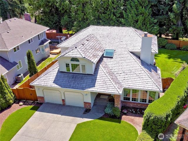 22019 NE 26th Pl, Sammamish, WA 98074 - view from above of property