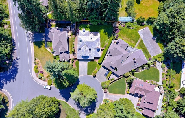 22019 NE 26th Pl, Sammamish, WA 98074 - aerial view of property and surrounding area with nearby suburban area