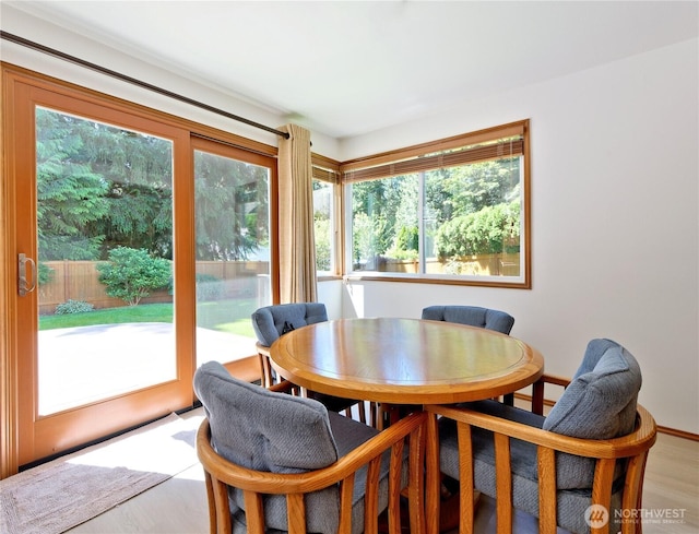 22019 NE 26th Pl, Sammamish, WA 98074 - dining room featuring light wood-type flooring
