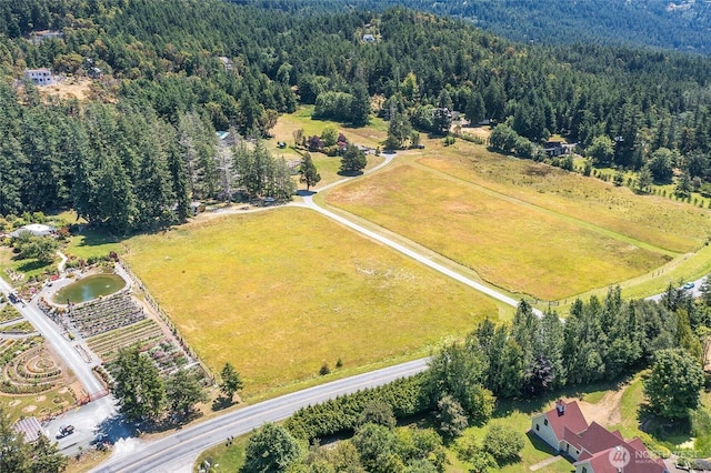 93 Ship Bay Ln, Orcas Island, WA 98245 - aerial view of property's location featuring a forest