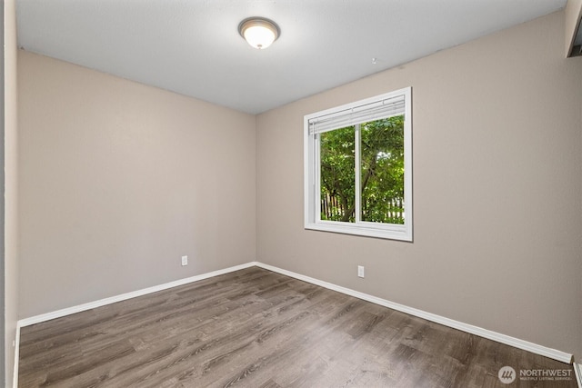 507 Madison Ave, Everett, WA 98203 - spare room with wood finished floors