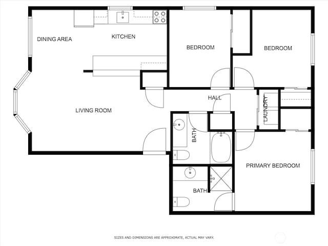507 Madison Ave, Everett, WA 98203 - view of floor plan / room layout