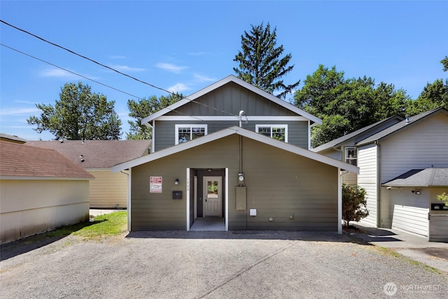 1422 Lincoln St, Bellingham, WA 98229 - view of front of property with board and batten siding