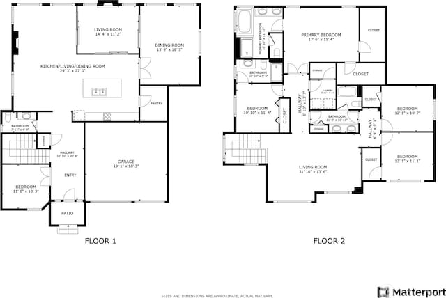 5624 S 344th Ct, Auburn, WA 98001 - view of floor plan / room layout