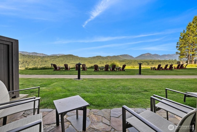 3600 Suncadia Trl Unit 1137, Cle Elum, WA 98922 - view of patio with a mountain view