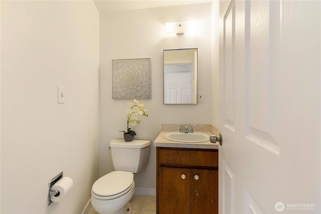 17114 SE 130th Ave, Renton, WA 98058 - half bath featuring vanity and tile patterned flooring