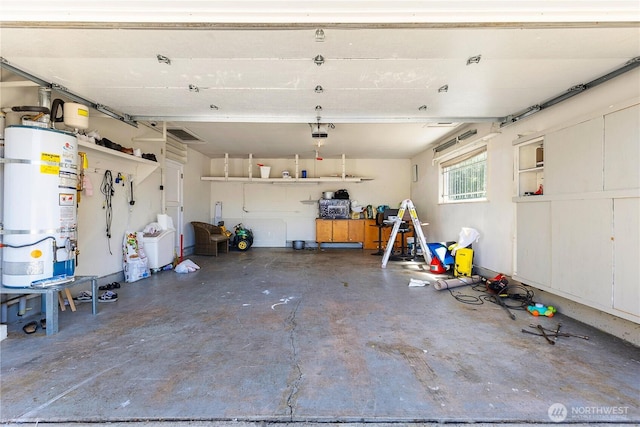 17114 SE 130th Ave, Renton, WA 98058 - garage with secured water heater