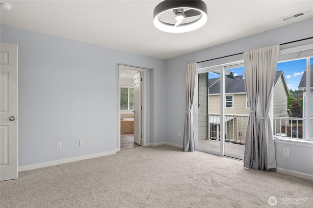 7701 Rushmore Ave NE, Lacey, WA 98516 - unfurnished room featuring carpet and a smoke detector