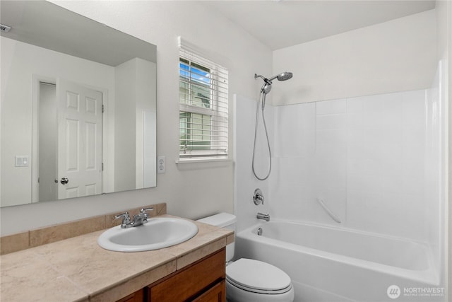 7701 Rushmore Ave NE, Lacey, WA 98516 - full bath with vanity and bathtub / shower combination