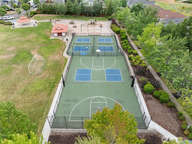 7701 Rushmore Ave NE, Lacey, WA 98516 - view of sport court with community basketball court