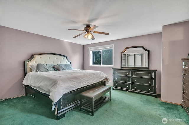 25128 168th Pl SE, Covington, WA 98042 - bedroom featuring carpet floors and a ceiling fan