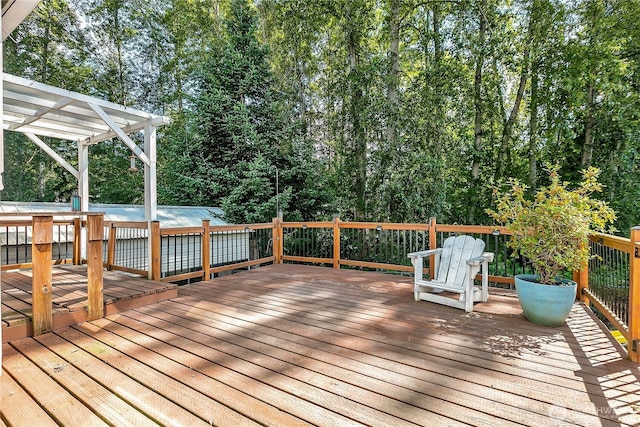25128 168th Pl SE, Covington, WA 98042 - deck featuring a pergola
