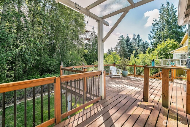 25128 168th Pl SE, Covington, WA 98042 - view of wooden deck