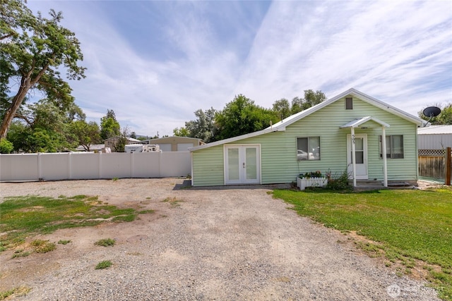 505 Jasmine St, Omak, WA 98841 - view of front of property featuring french doors and entry steps