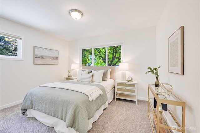 804 109th Ave SE, Bellevue, WA 98004 - bedroom with light carpet and multiple windows