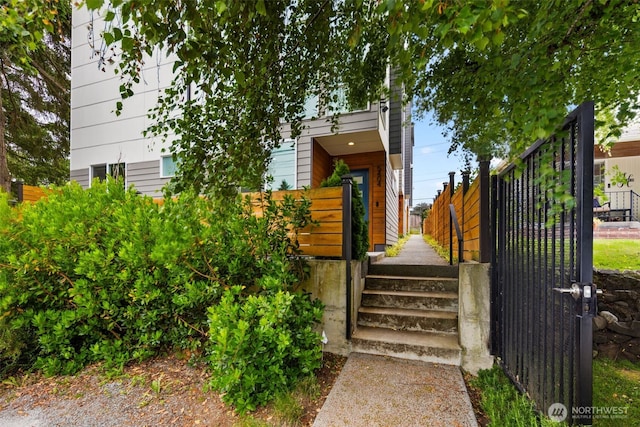 5404 26th Ave SW, Seattle, WA 98106 - gate with stairway
