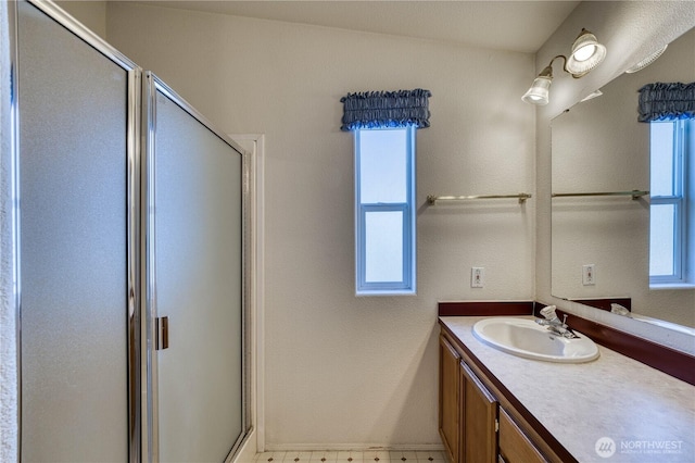 1915 140th St E Unit 193, Tacoma, WA 98445 - full bathroom with vanity and a stall shower