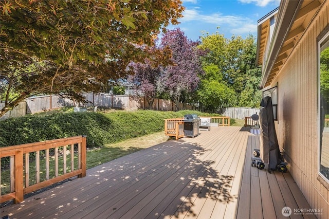1617 SW 324th Pl, Federal Way, WA 98023 - wooden terrace featuring a fenced backyard