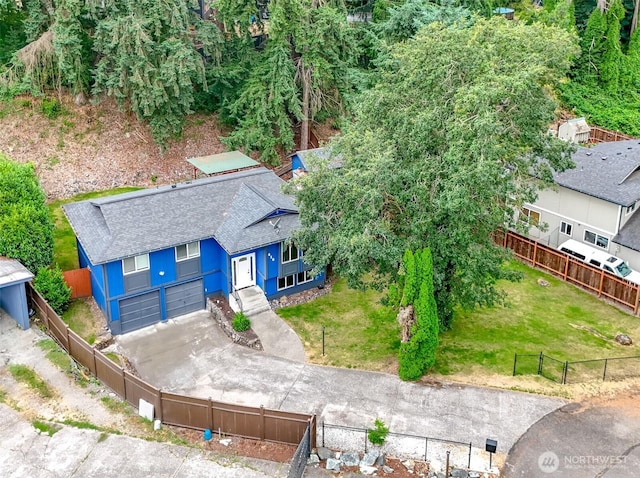 416 142nd Street Ct S, Tacoma, WA 98444 - view from above of property