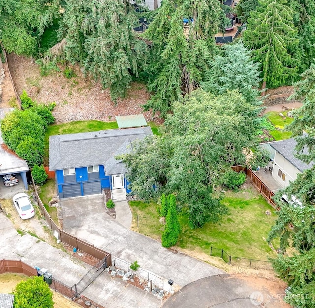 416 142nd Street Ct S, Tacoma, WA 98444 - aerial view of property and surrounding area