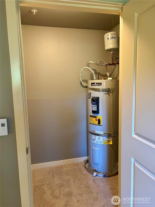 7711 NE 175th St Unit E110, Kenmore, WA 98028 - utility room with water heater