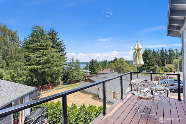 2815 60th Street Ct NW, Gig Harbor, WA 98335 - view of wooden terrace