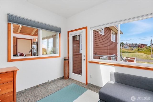 451 Beach Dr, Sequim, WA 98382 - living area with baseboards