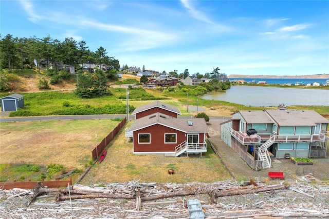 451 Beach Dr, Sequim, WA 98382 - view of subject property featuring a nearby body of water