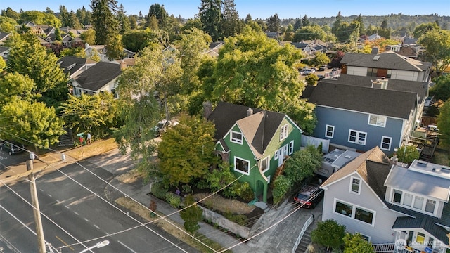 5803 Latona Ave NE, Seattle, WA 98105 - aerial view of residential area