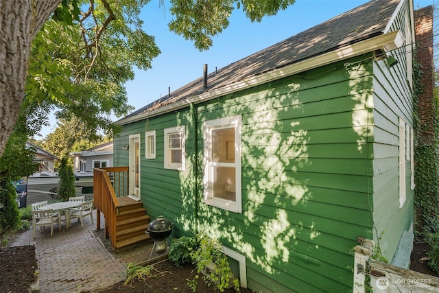 5803 Latona Ave NE, Seattle, WA 98105 - view of side of home with a patio