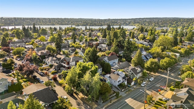5803 Latona Ave NE, Seattle, WA 98105 - aerial overview of property's location featuring nearby suburban area