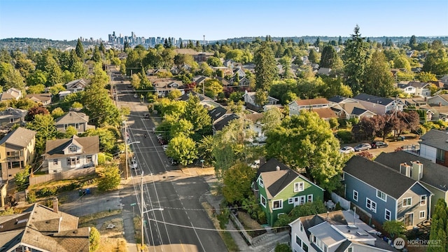 5803 Latona Ave NE, Seattle, WA 98105 - aerial view of residential area