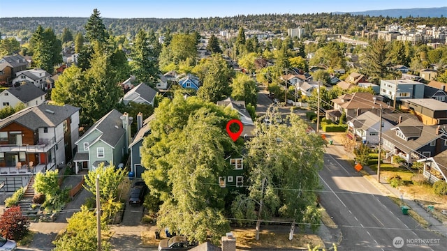 5803 Latona Ave NE, Seattle, WA 98105 - aerial view of residential area