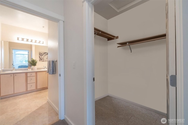13301 SE 79th Pl Unit B-402, Newcastle, WA 98059 - spacious closet with a sink