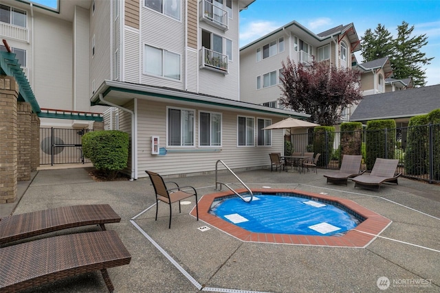 13301 SE 79th Pl Unit B-402, Newcastle, WA 98059 - view of swimming pool featuring a patio