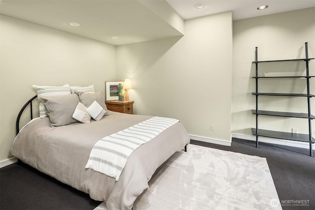 5115 NE Latimer Pl, Seattle, WA 98105 - carpeted bedroom featuring baseboards and recessed lighting