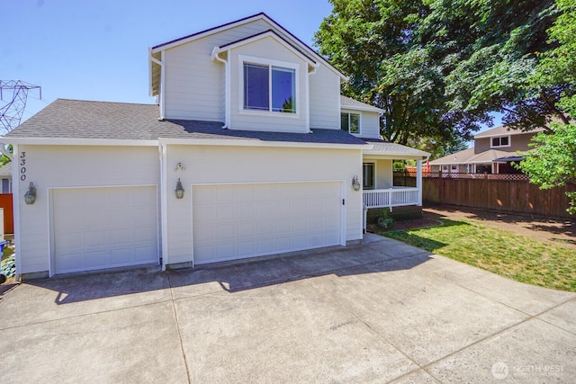 3300 NE 90th Cir, Vancouver, WA 98665 - traditional-style house featuring concrete driveway, roof with shingles, and an attached garage