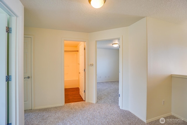 3300 NE 90th Cir, Vancouver, WA 98665 - hall with carpet flooring and a textured ceiling