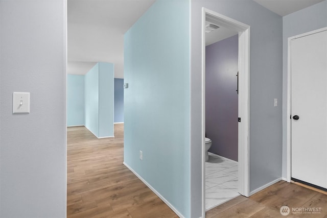 14933 Terra View St SE, Yelm, WA 98597 - hall with wood finished floors