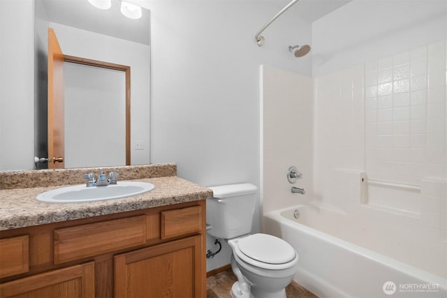14933 Terra View St SE, Yelm, WA 98597 - bathroom featuring vanity and tub / shower combination