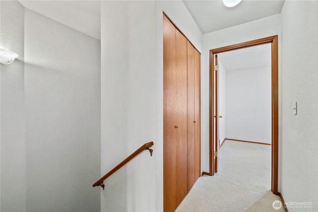 18910 Bothell Everett Hwy Unit K3, Bothell, WA 98012 - hall with an upstairs landing and carpet flooring