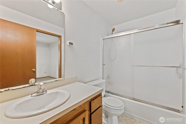 18910 Bothell Everett Hwy Unit K3, Bothell, WA 98012 - bathroom with vanity and enclosed tub / shower combo